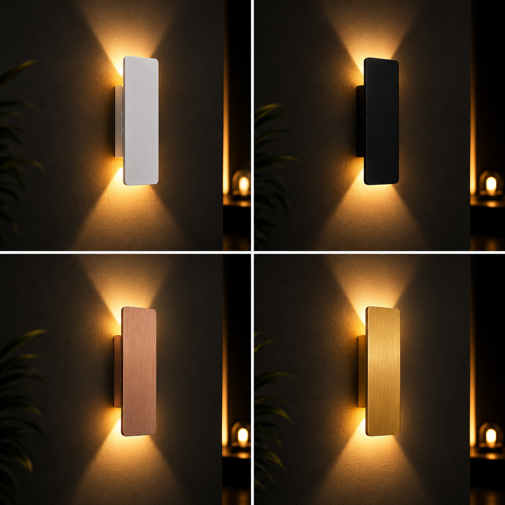 Modern LED Wall Light – Luxury Indoor Sconce for Bedroom, Living Room & Hallway