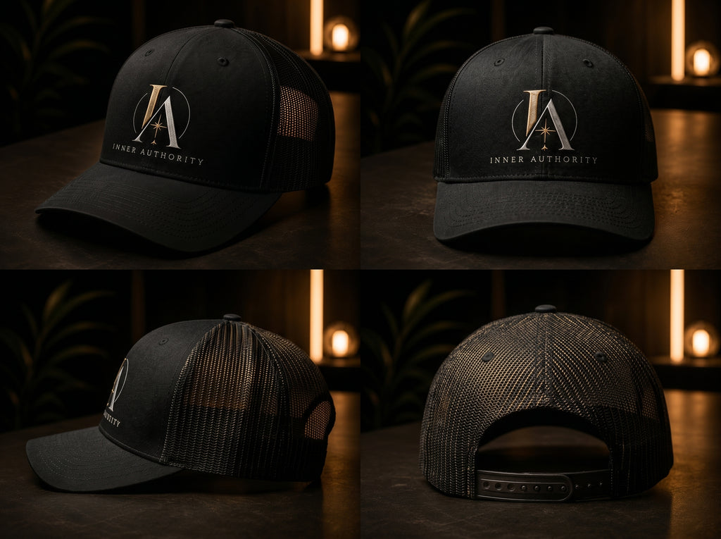 Inner Authority Code Premium Trucker Cap