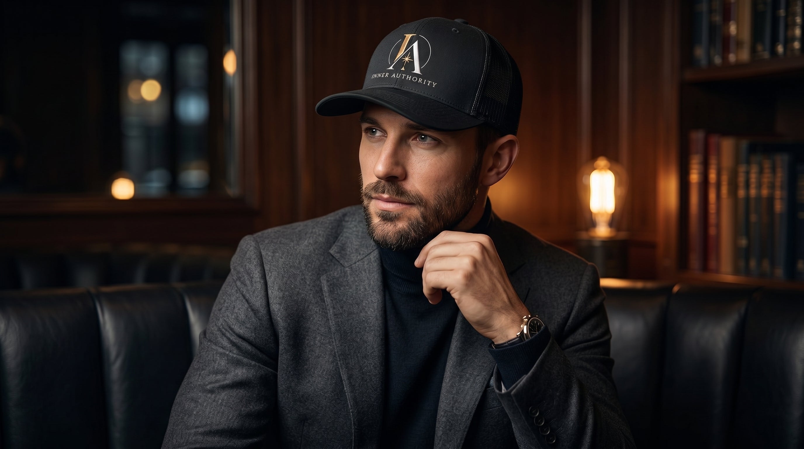 Inner Authority Code Premium Trucker Cap