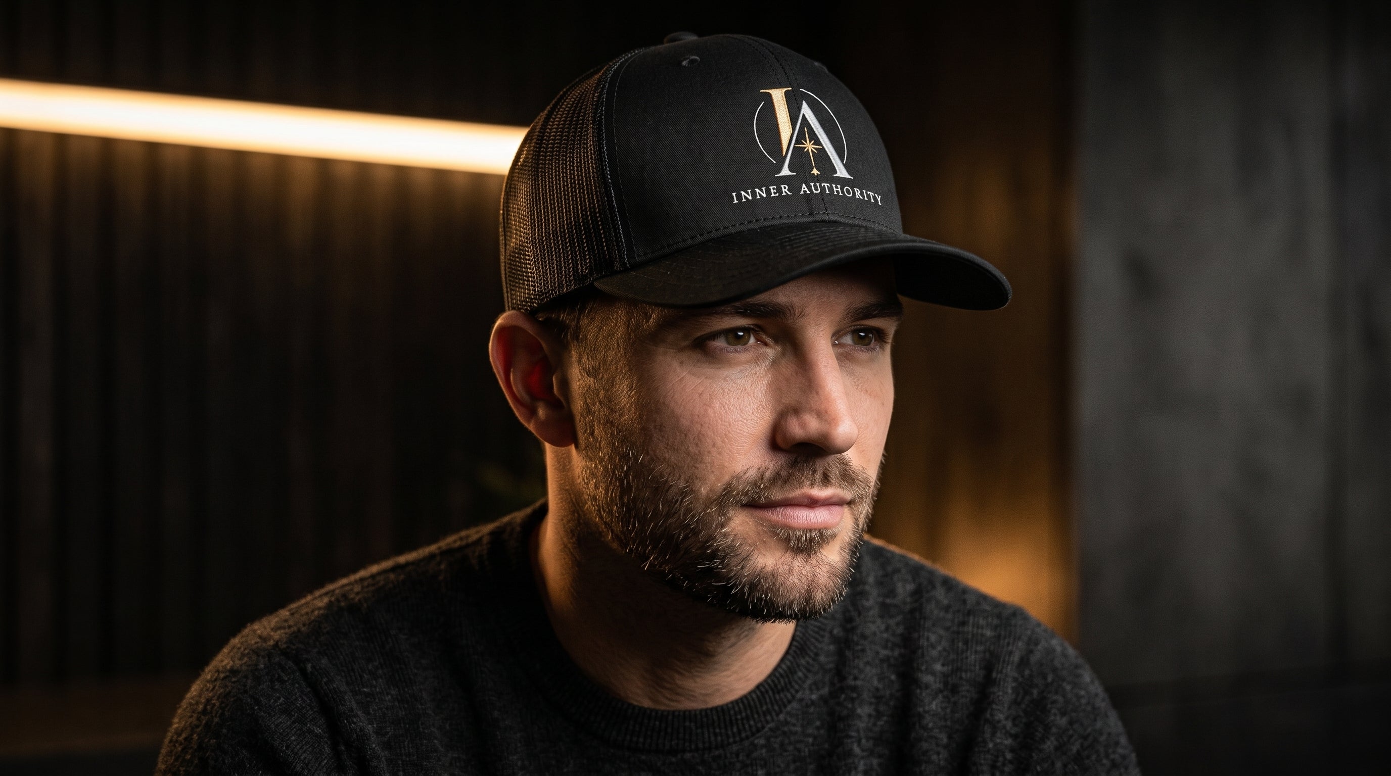 Inner Authority Code Premium Trucker Cap